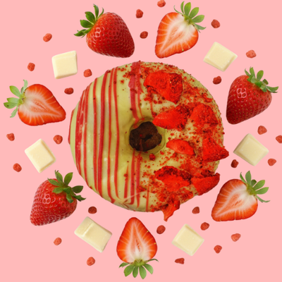 Donut – Biela čokoláda