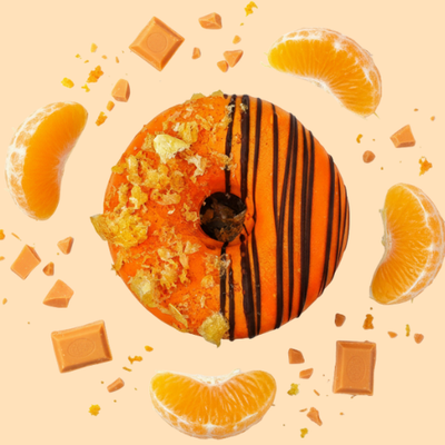 Donut – Pomarančová čokoláda