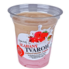 Šľahaný tvaroh – oriešková čokoláda a malina